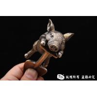 奋斗猪-黄铜实心打造