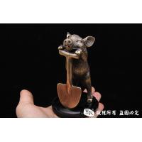 奋斗猪-黄铜实心打造