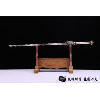 竹节错紫铜龙头锏精细版
