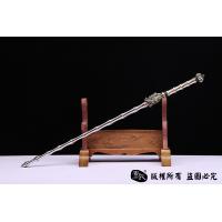 竹节错紫铜龙头锏精细版