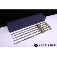 竹节错紫铜龙头锏精细版