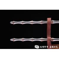 竹节错紫铜龙头锏精细版