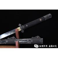 素铁错银唐刀 查长伟一等奖作品