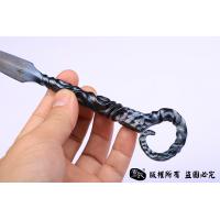 环首 手工百炼钢茶剑