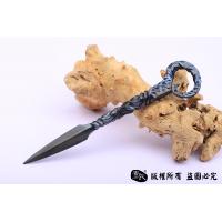 环首 手工百炼钢茶剑