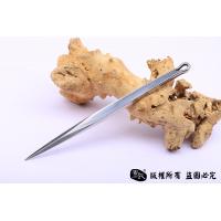 小刚 手工不锈钢夹钢茶剑