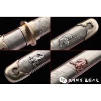 大马士革天梯纹小唐刀