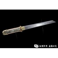 大马士革天梯纹小唐刀
