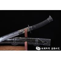 经典铁装错银清刀 查长伟作品