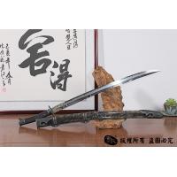 经典铁装错银清刀 查长伟作品