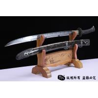 经典铁装错银清刀 查长伟作品