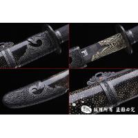 经典铁装错银清刀 查长伟作品