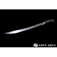 经典铁装错银清刀 查长伟作品