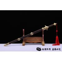 实用铜装太极剑-武术软剑-加厚铜装，手感极好
