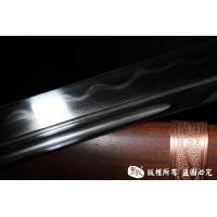 紫铜装精品斩马刀-百炼钢烧刃