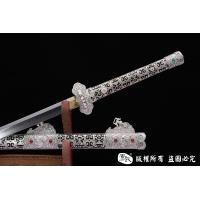 传世瑞兽镀银唐刀