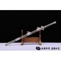 传世瑞兽镀银唐刀