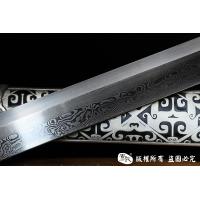 传世瑞兽镀银唐刀