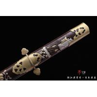 唐官刀-大马士革短刀
