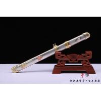 大马士革鱼骨纹虎威短唐刀