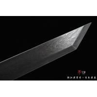 大马士革鱼骨纹虎威短唐刀