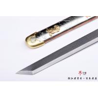 大马士革鱼骨纹虎威短唐刀