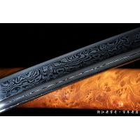 旭日花纹钢铜装武士刀