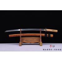 旭日花纹钢铜装武士刀