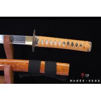 旭日花纹钢铜装武士刀