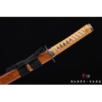 旭日花纹钢铜装武士刀