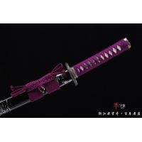 君子花纹钢武士刀