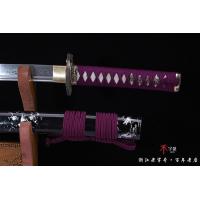 君子花纹钢武士刀