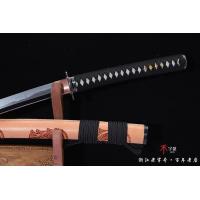 玉钢仕上研武士刀-丁字烧