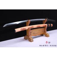 玉钢仕上研武士刀-丁字烧