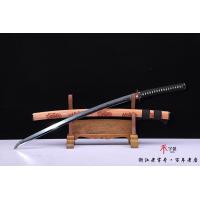 玉钢仕上研武士刀-丁字烧