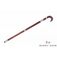 纯银小叶紫檀木手杖剑-需要定制