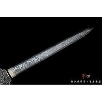 吉祥天铁小剑-陨铁，陨石，玄天剑（雕刻龙）