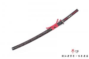 龙腾武士刀-人工刃纹