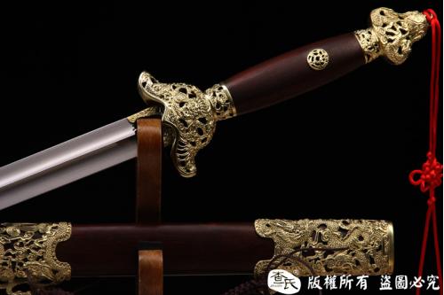 经典龙装武术软剑-太极剑-耐酸钢