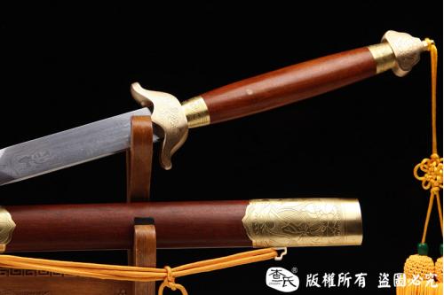 螳螂手工剑-高端武术长剑-双手剑-百炼钢版