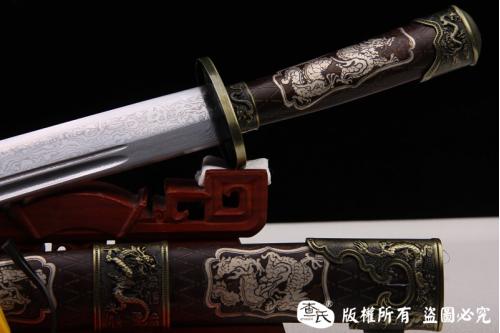 手工铜鞘小清刀-孤品
