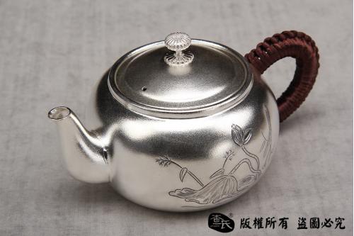 999纯银手工壶（四）