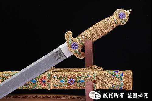 陨铁清剑-指纹级精细度，帝王级做工 查长伟作品