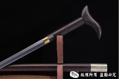 万福-精品实用，收藏，送人 手杖剑，拐杖剑