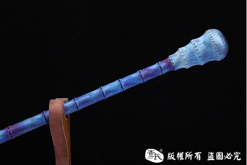 钛合金实心拐杖
