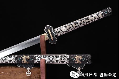 传世瑞兽唐刀-天眼纹
