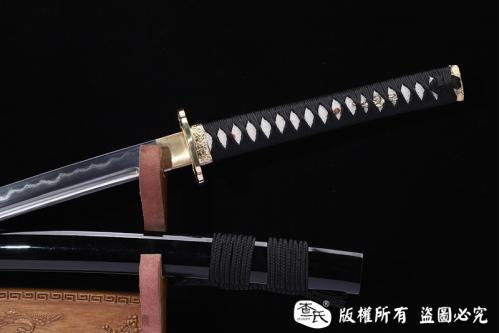 晴空-地肌烧刃打刀