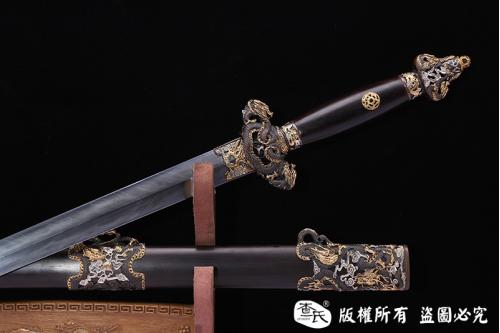 龙吟-羽毛纹清剑