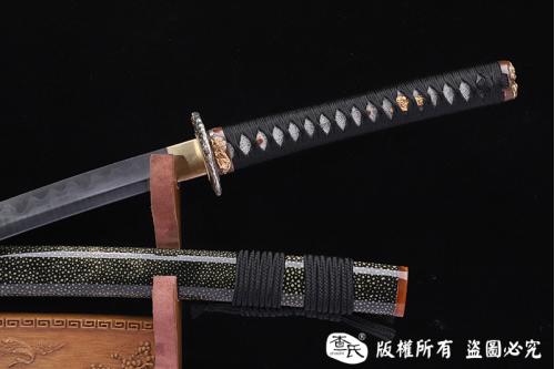 天狮斩武士刀-杢目肌）