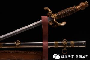 19世纪中晚期美国共济会分支独立共济会IOOF圣殿骑士佩剑-21